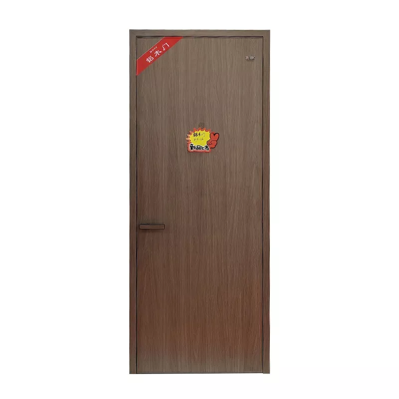 ॲल्युमिनियम-क्लड लाकडी दरवाजे
